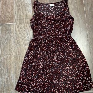 Black/red polka dot Dress